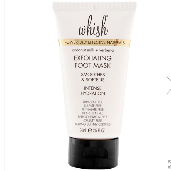 whish Other - Whish Exfoliating Foot Mask, Verbena & Coconut 🥥